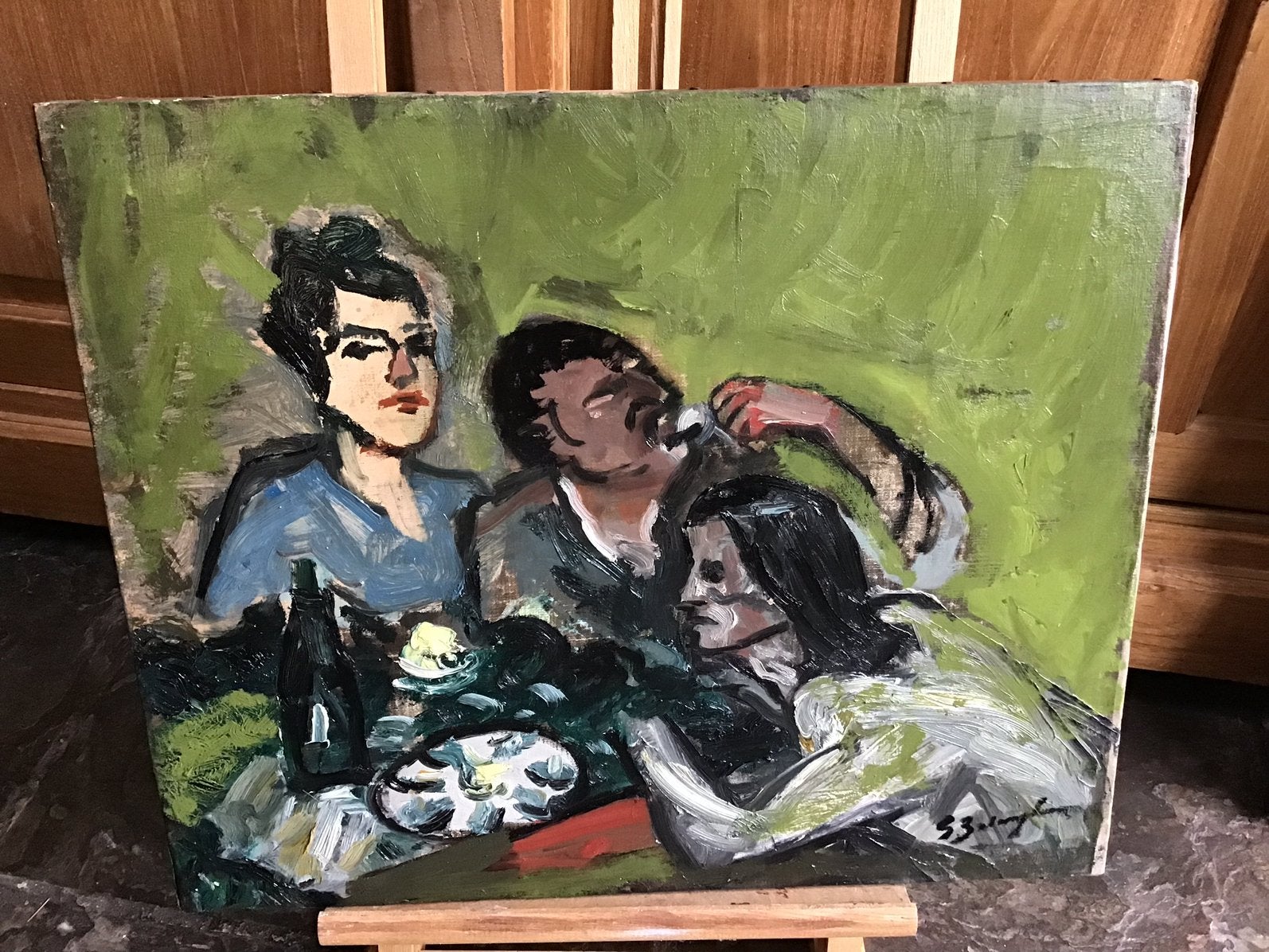 Mosseleters. Gustave Balenghien(1892-1953), Ophalen of Verzenden