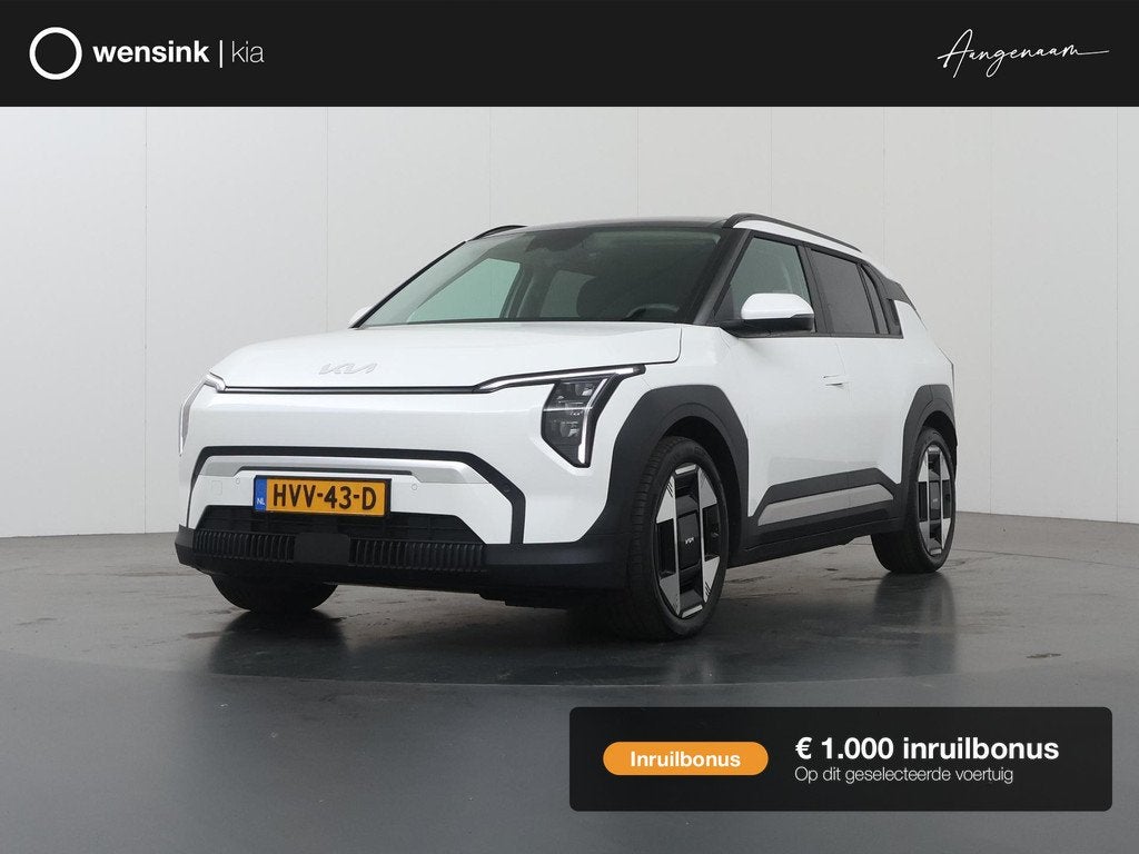 Kia EV3 Plus Advanced 81.4 kWh | Panoramadak | Harman / Kard, Wit, Origineel Nederlands, 204 pk, 1000 kg