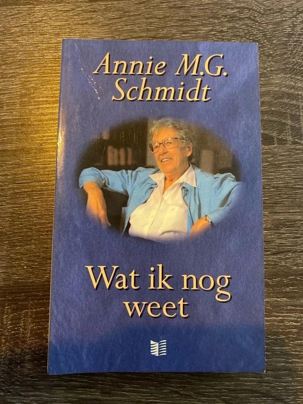 Wat ik nog weet - Annie M.G. Schmidt, Boeken, Literatuur, Gelezen, Nederland, Ophalen of Verzenden