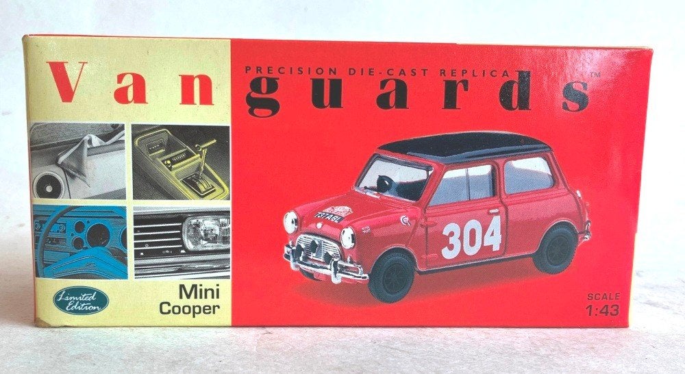 Mini Cooper Monte Carlo Pat Moss Vanguards VA25007., Ophalen of Verzenden, Zo goed als nieuw, Auto, Vanguards