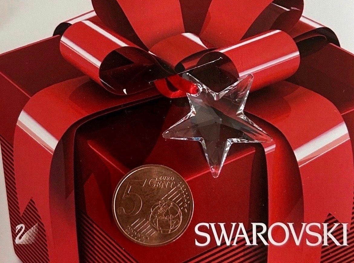Kleine Swarovski Ster, Verzenden, Nieuw, Figuurtje