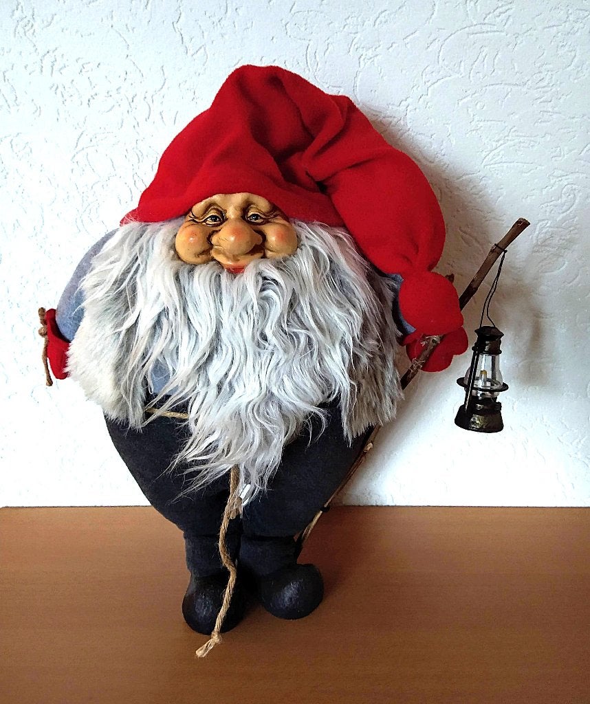 Kerstgnoom, Diversen, Ophalen of Verzenden, Zo goed als nieuw