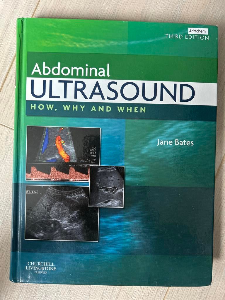 Abdominal Ultrasound: How, Why and When - Jane Bates, Boeken, Ophalen of Verzenden, Beta, Zo goed als nieuw, HBO
