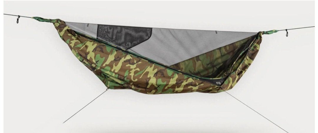 Hennesy Hammock Expedition 2.5 - Camouflage Hangmat, Caravans en Kamperen, Ophalen of Verzenden, Zo goed als nieuw, Tot en met 2