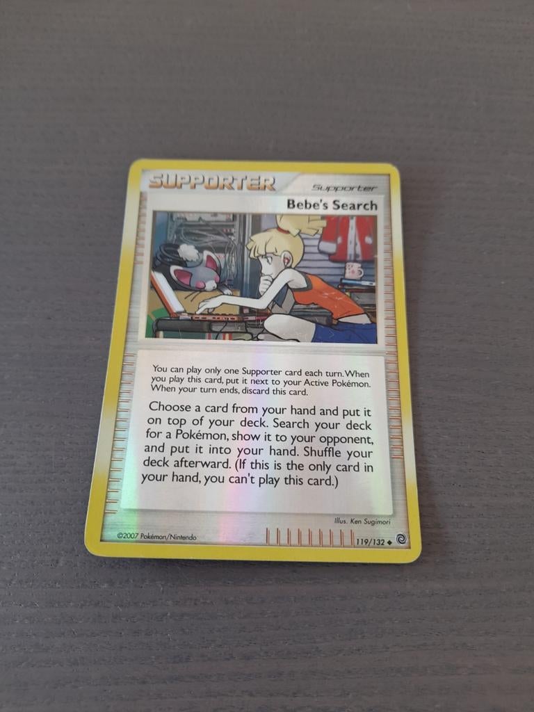 2007 secret wonders 119/132 bebe's search reverse, Ophalen of Verzenden, Gebruikt, Losse kaart, Foil