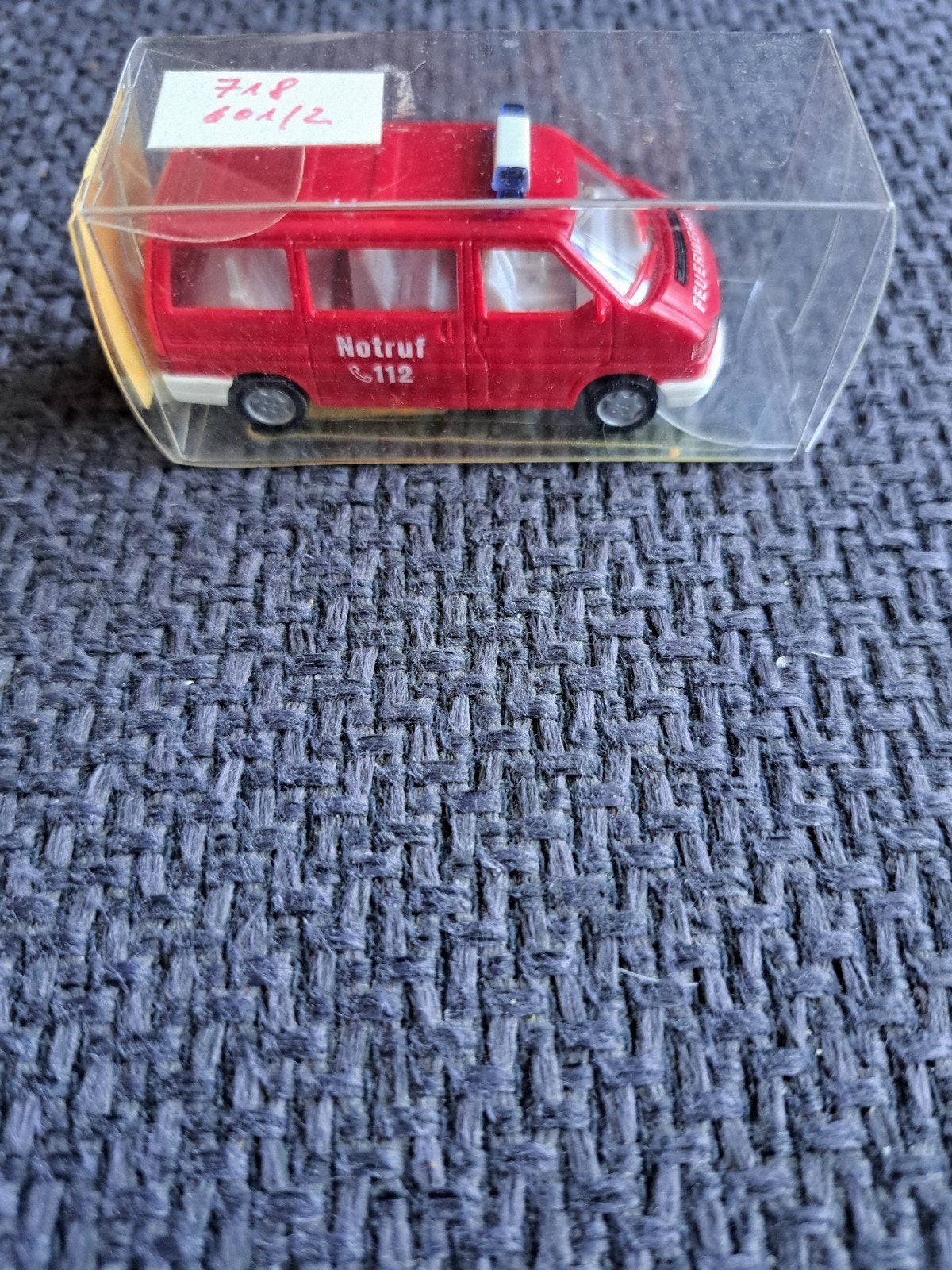 wiking model v.w caravelle "brandweer", Wiking, West germany, Wiking, Ophalen of Verzenden