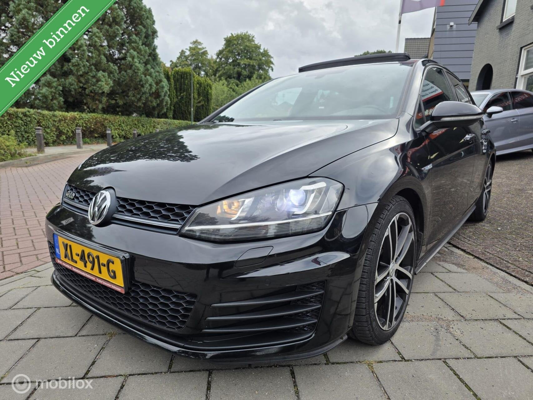 Volkswagen Golf 2.0 TDI GTD 184pk DSG Automaat Pano., Auto's, Gebruikt, Euro 6, 4 cilinders, Automatische klimaatregeling