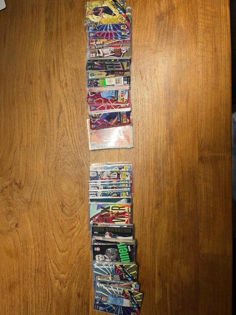 Voetbalkkaarten (Panini), Ophalen, Zo goed als nieuw, Meerdere kaarten