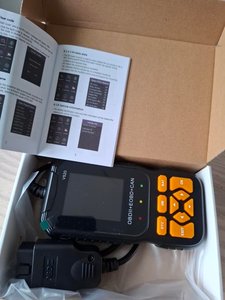 OBD2 V520 Auto Diagnosetool - Nieuw, Ophalen of Verzenden, Nieuw