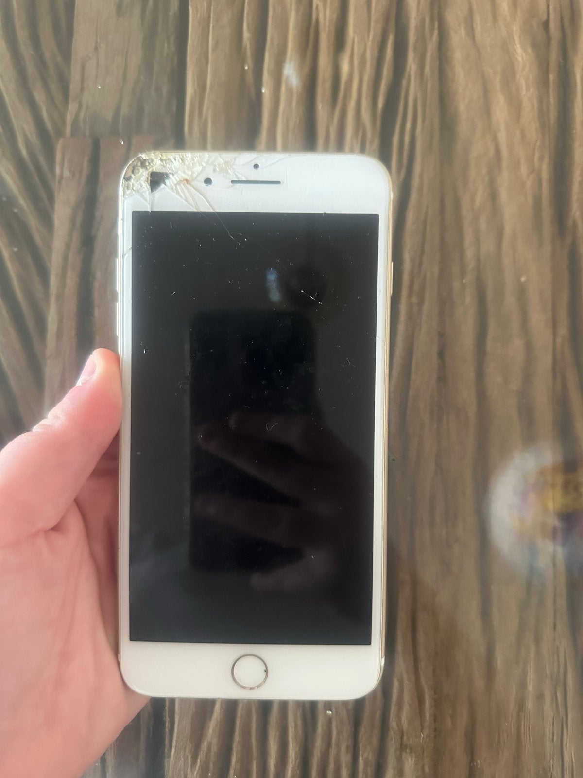 iPhone 7 Plus - Scherm kapot, werkt nog, Telecommunicatie, Mobiele telefoons | Apple iPhone, Ophalen, Zonder simlock, Niet werkend