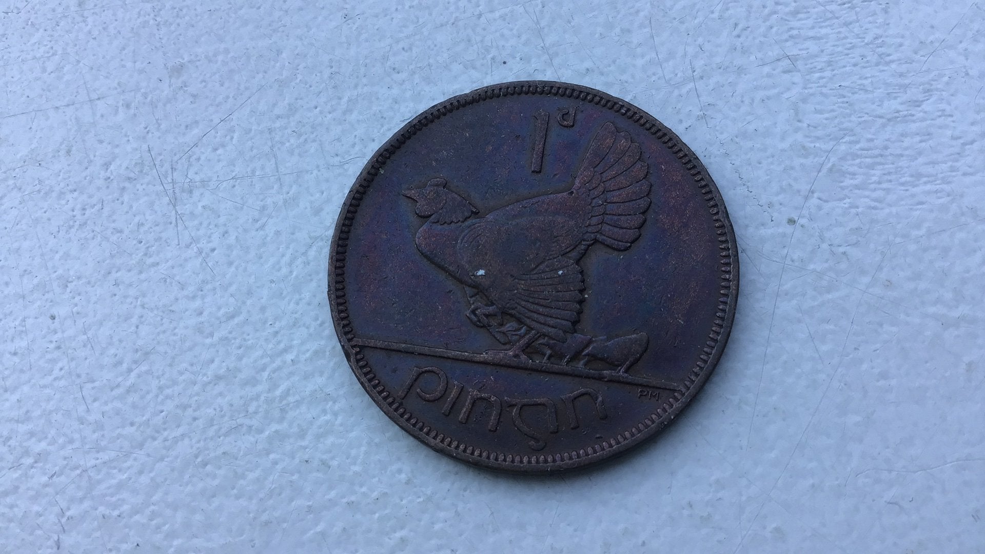 Ierland 1 penny 1928., Ophalen of Verzenden, Overige landen