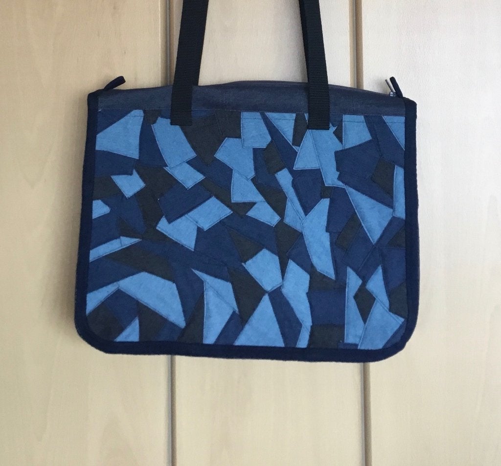 Spijkerstof schoudertas, Ophalen of Verzenden, Nieuw, Blauw, Overige merken
