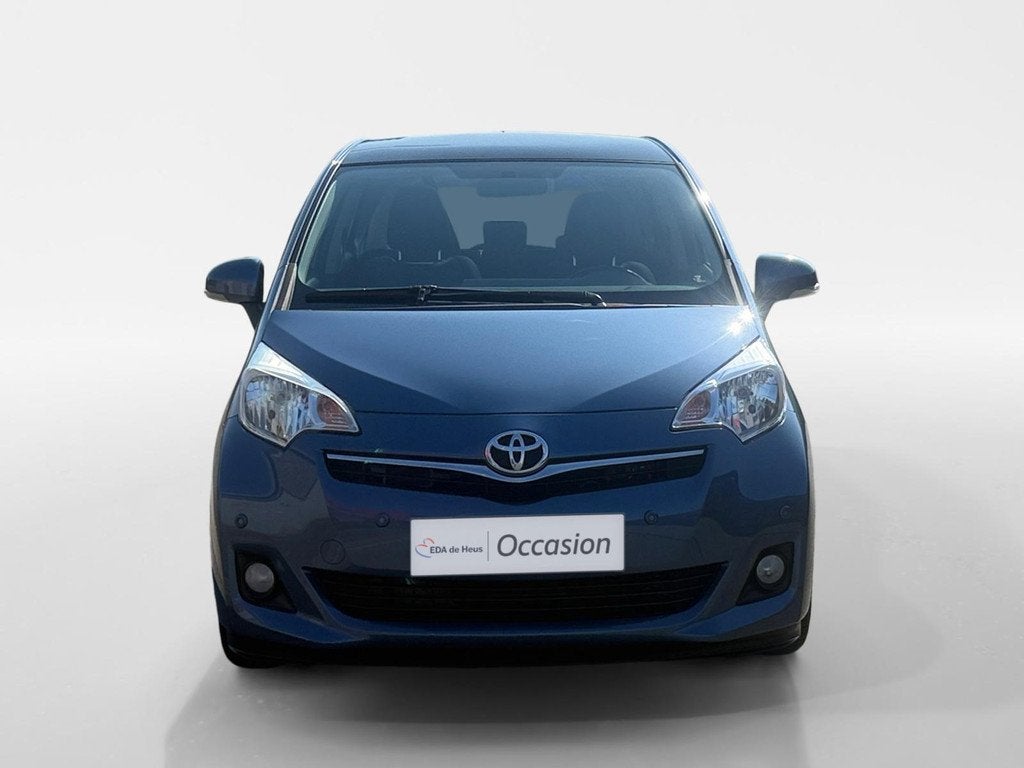 Toyota Verso-S 1.3 VVT-i Dynamic | Achteruitrij Camera | Pan, Auto's, Voorwielaandrijving, Stof, Gebruikt, Blauw