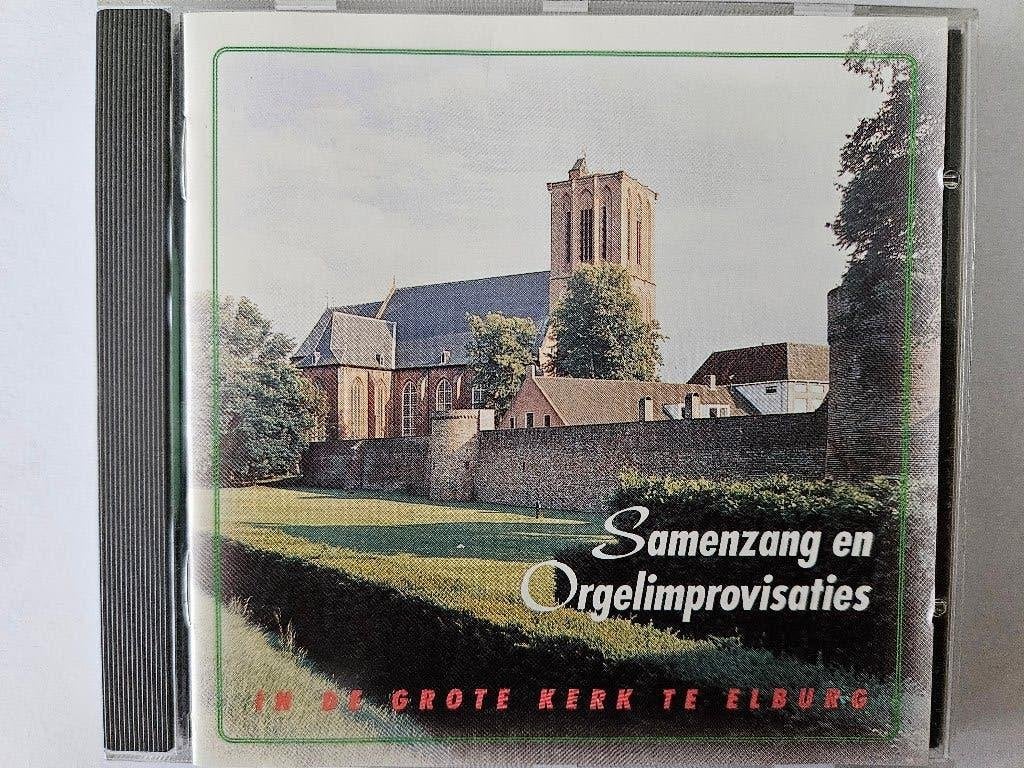 Samenzang en Orgel improvisaties - Elburg CD, Orgel, Geestelijke liederen, Ophalen of Verzenden, Zo goed als nieuw