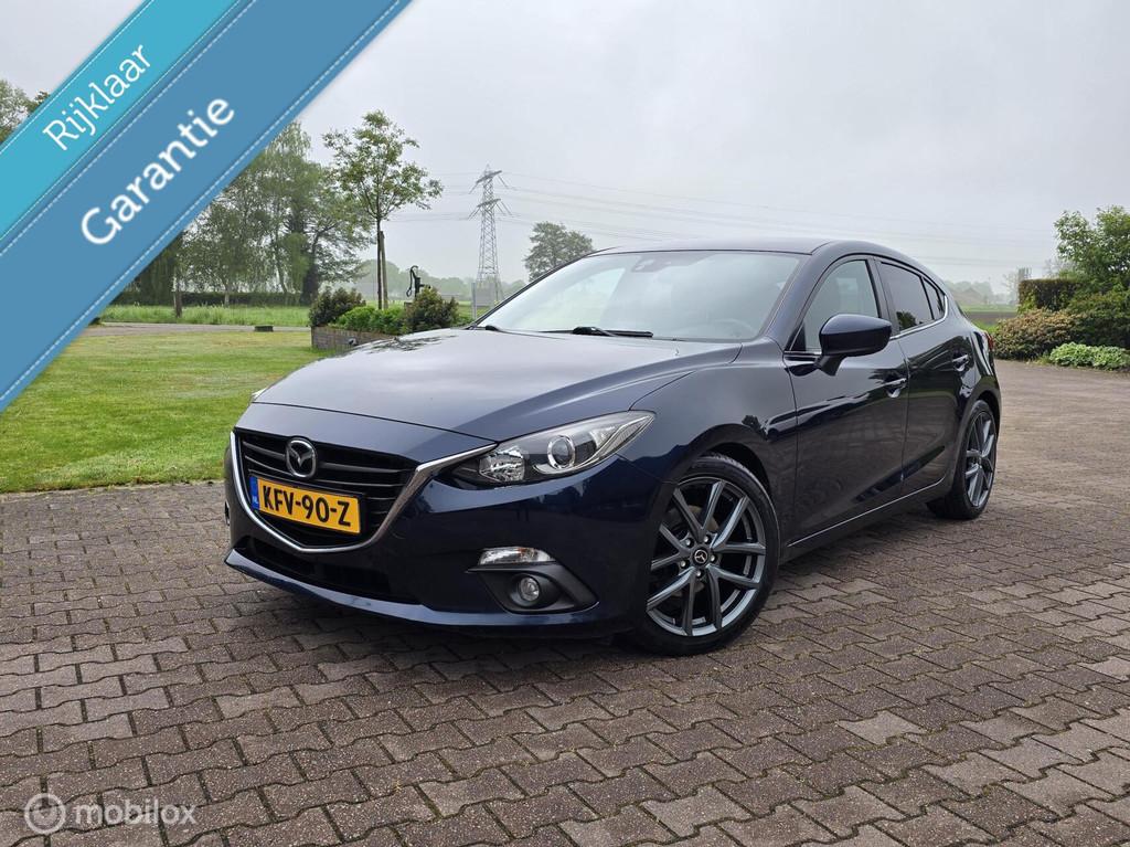 Mazda 3 2.0 /NAVI/SPORTONDERSTEL/18 INCH/CRUISE/CLIMA/PDC, Auto's, Voorwielaandrijving, 1998 cc, Stof, Gebruikt