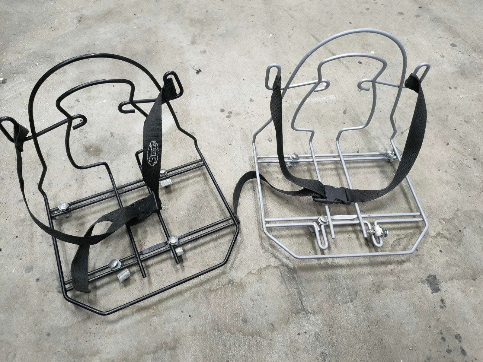Steco Monkey Drager Fietsdrager - Zilvergrijs, Ophalen, Gebruikt