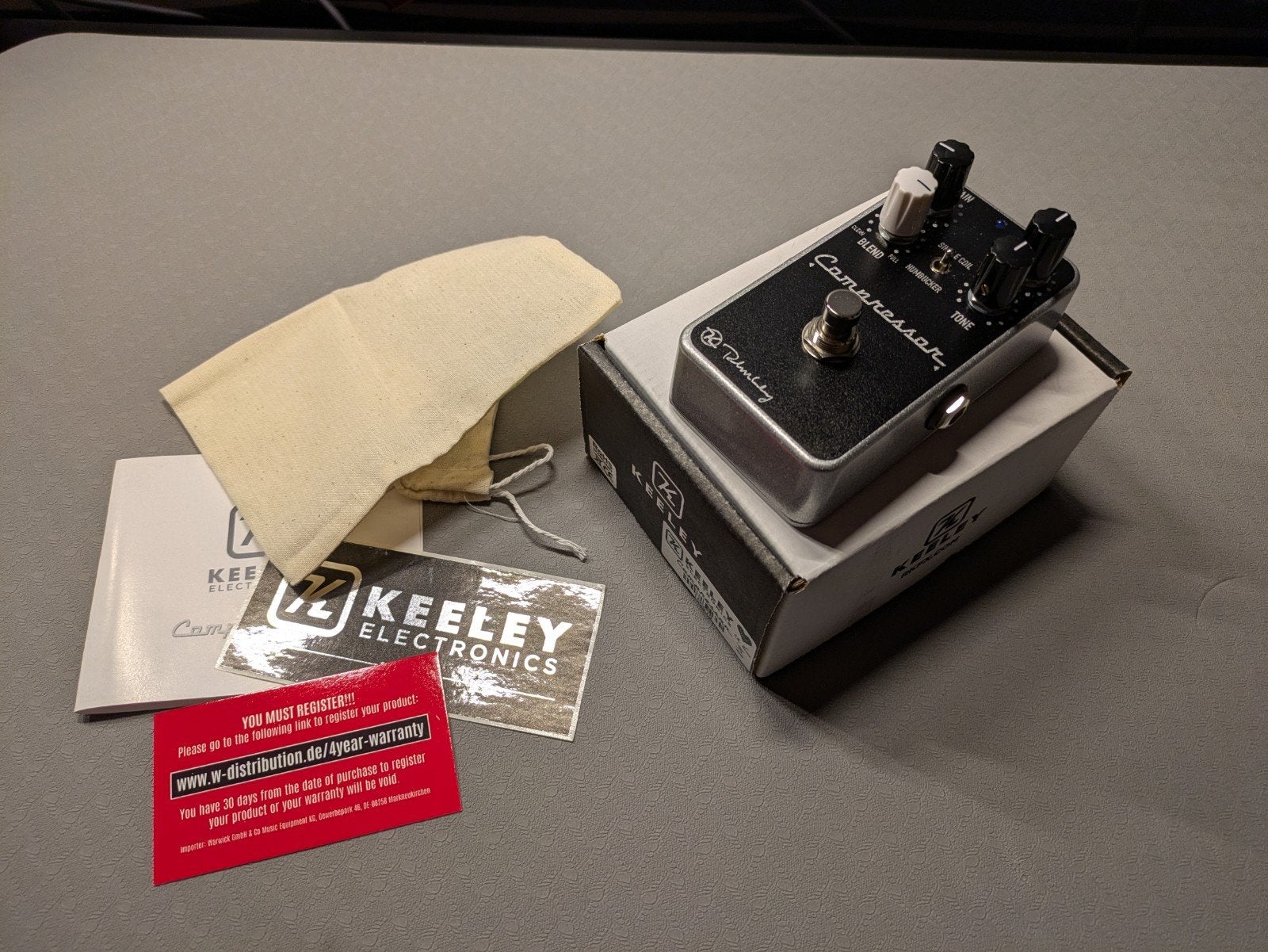 Keeley Compressor plus, Muziek en Instrumenten, Ophalen, Zo goed als nieuw, Compressor