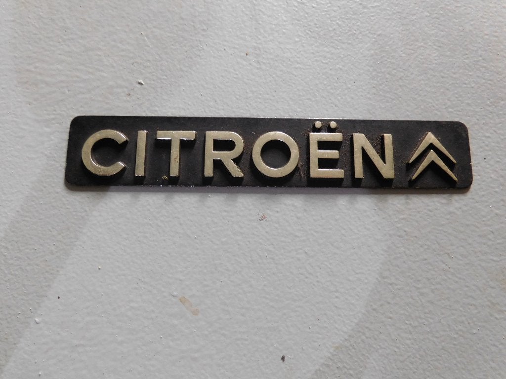 Citoën Achterklep Embleem, Ophalen, Citroën