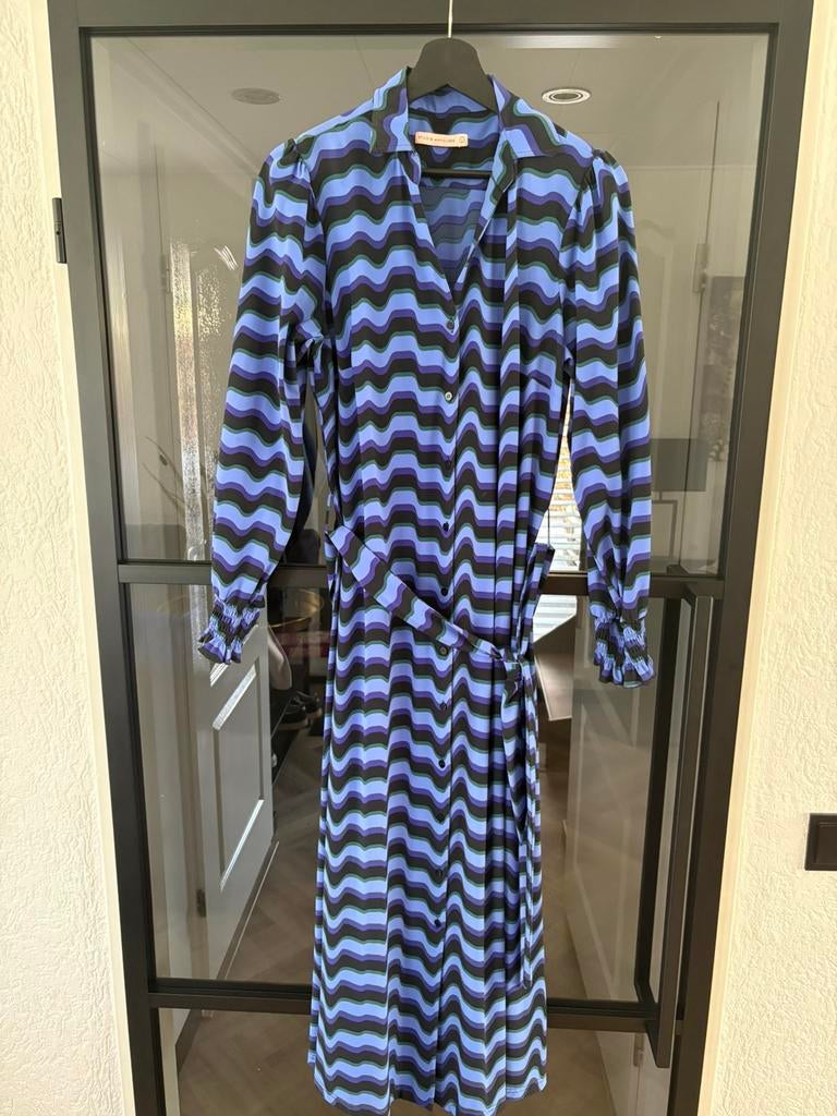 Studio Anneloes jurk maat L ( nieuwstaat), Kleding | Dames, Jurken, Maat 38/40 (M), Blauw, Ophalen of Verzenden, Zo goed als nieuw