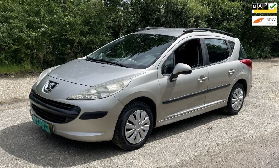 Peugeot 207 SW 1.4 Nieuwe APK Inruil is mogelijk, Gebruikt, Origineel Nederlands, Handgeschakeld, Elektrische ramen