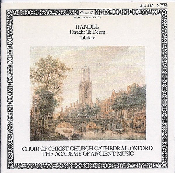 Händel Utrecht Te Deum/Jubilate CD, Gebruikt, Ophalen of Verzenden, Barok, Händel