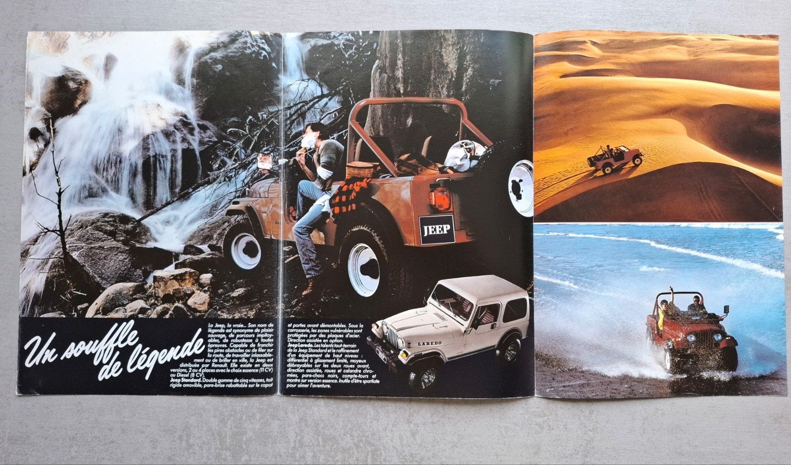 Jeep (Renault) folder, Ophalen of Verzenden, Gelezen, Renault