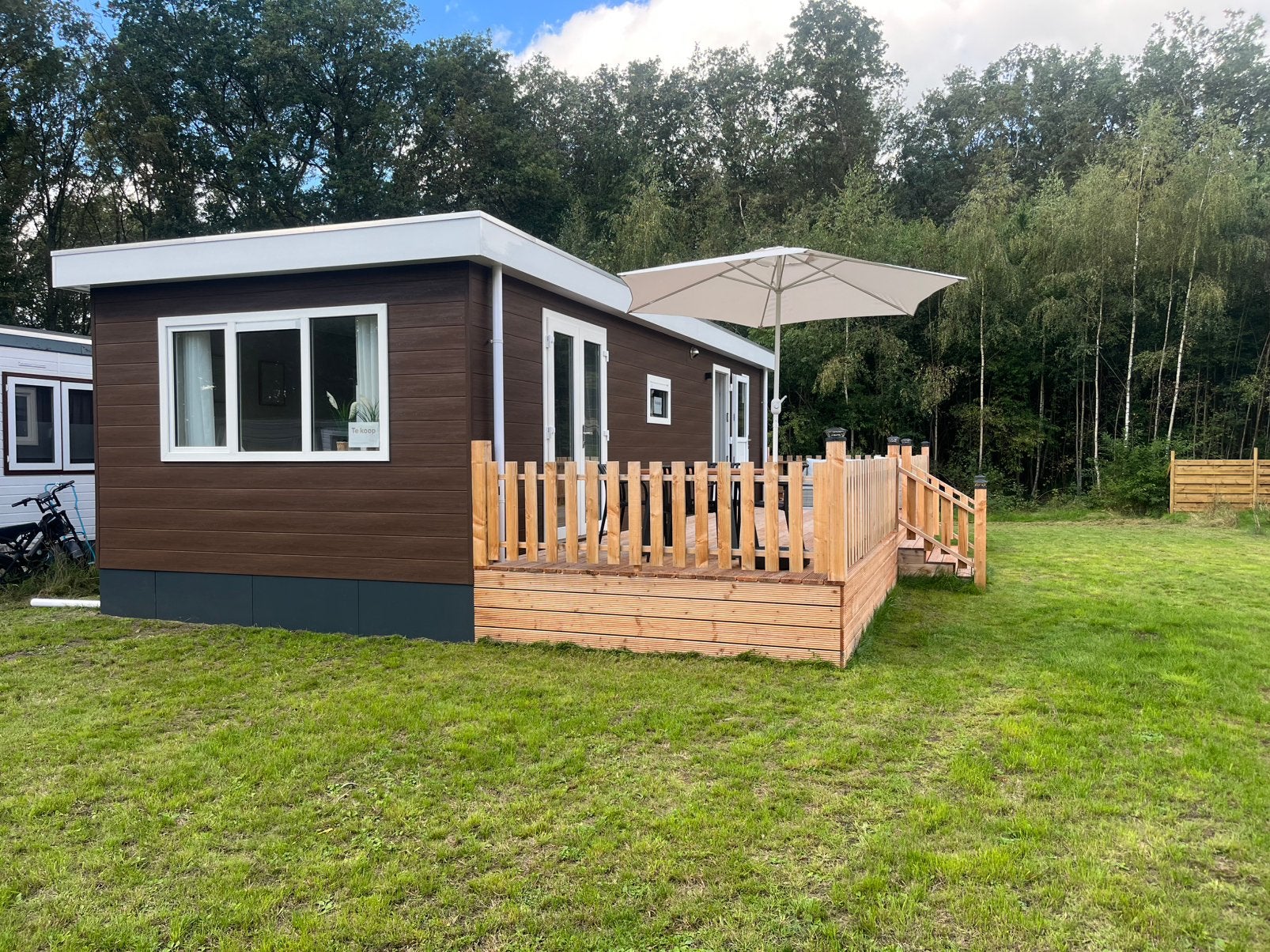 Nieuwe luxe chalet op ruime boskavel