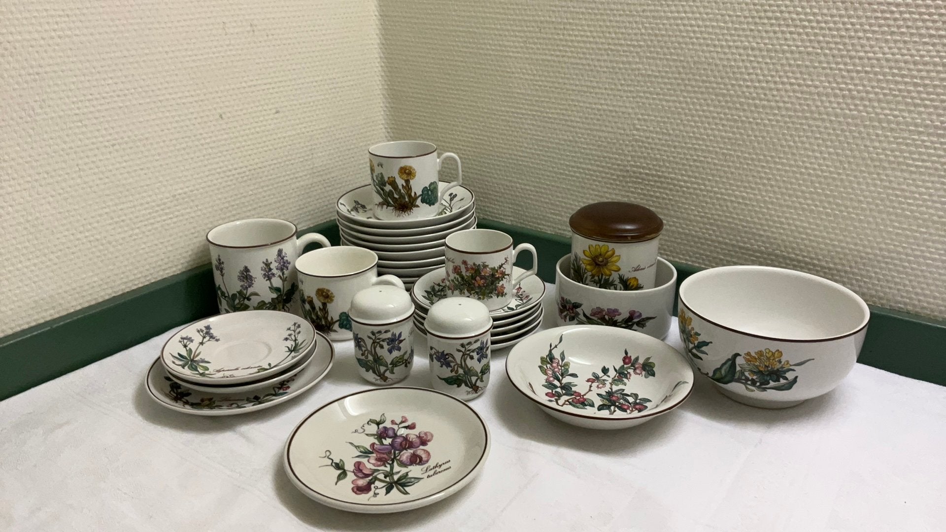 Villeroy en boch, botanica serviesgoed, Ophalen of Verzenden, Porselein, Overige stijlen, Kop(pen) en/of Schotel(s)