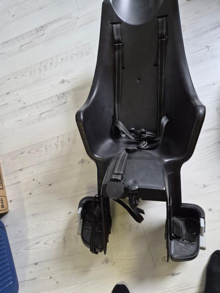 Bobike Achterzitje Zwart - Compleet met Bevestiging, Achterzitje, Bobike, Ophalen, 15 t/m 25 kg