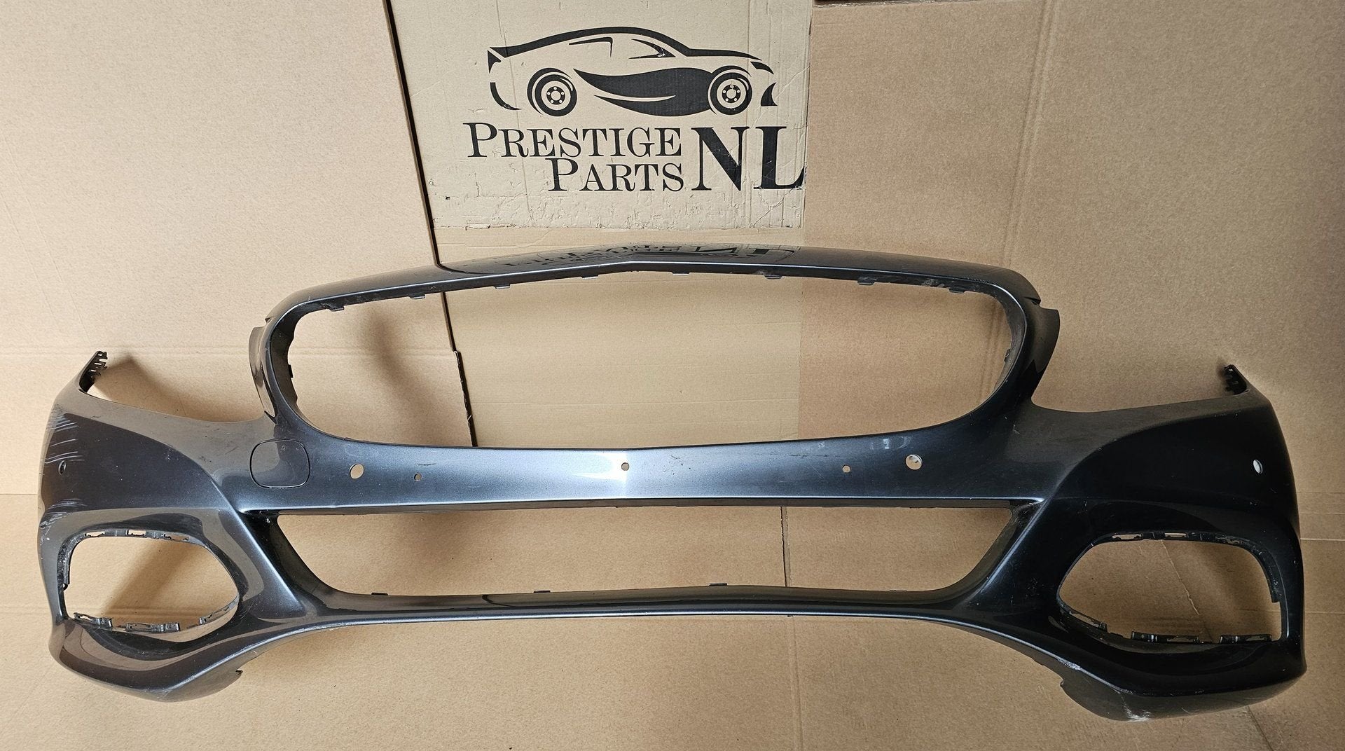 Voorbumper Mercedes C Klasse W205 Origineel Bumper 2012-2019, Gebruikt, -, Voor, Ophalen of Verzenden