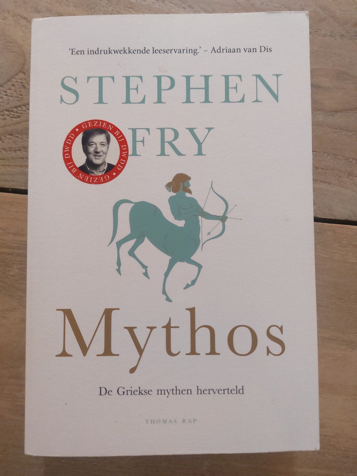 Mythos - Stephen Fry - De Griekse mythen herverteld, Ophalen of Verzenden, Zo goed als nieuw, Stephen Fry, Nederland