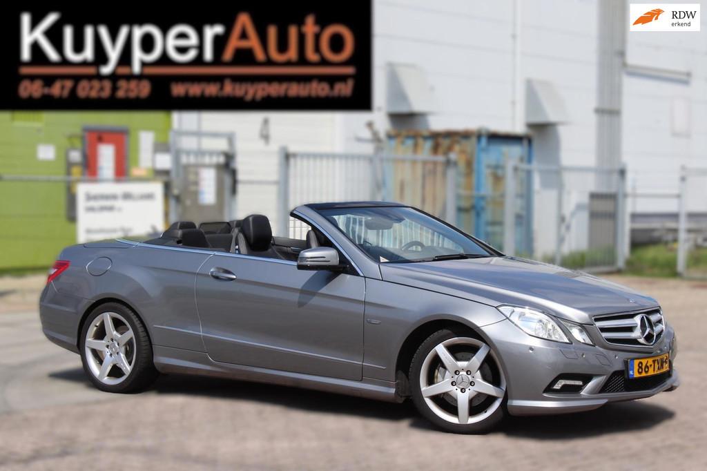Mercedes-Benz E-klasse Cabrio 200 CGI Elegance automaat AMG, Automaat, Euro 5, Achterwielaandrijving, 4 cilinders
