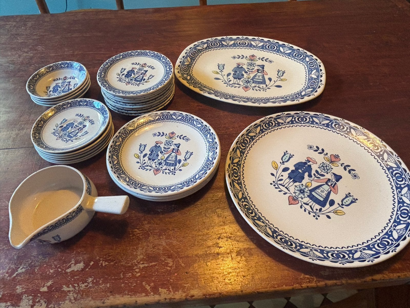 Johnson Brothers Hearts and Flowers Old Granite servies, Ophalen of Verzenden