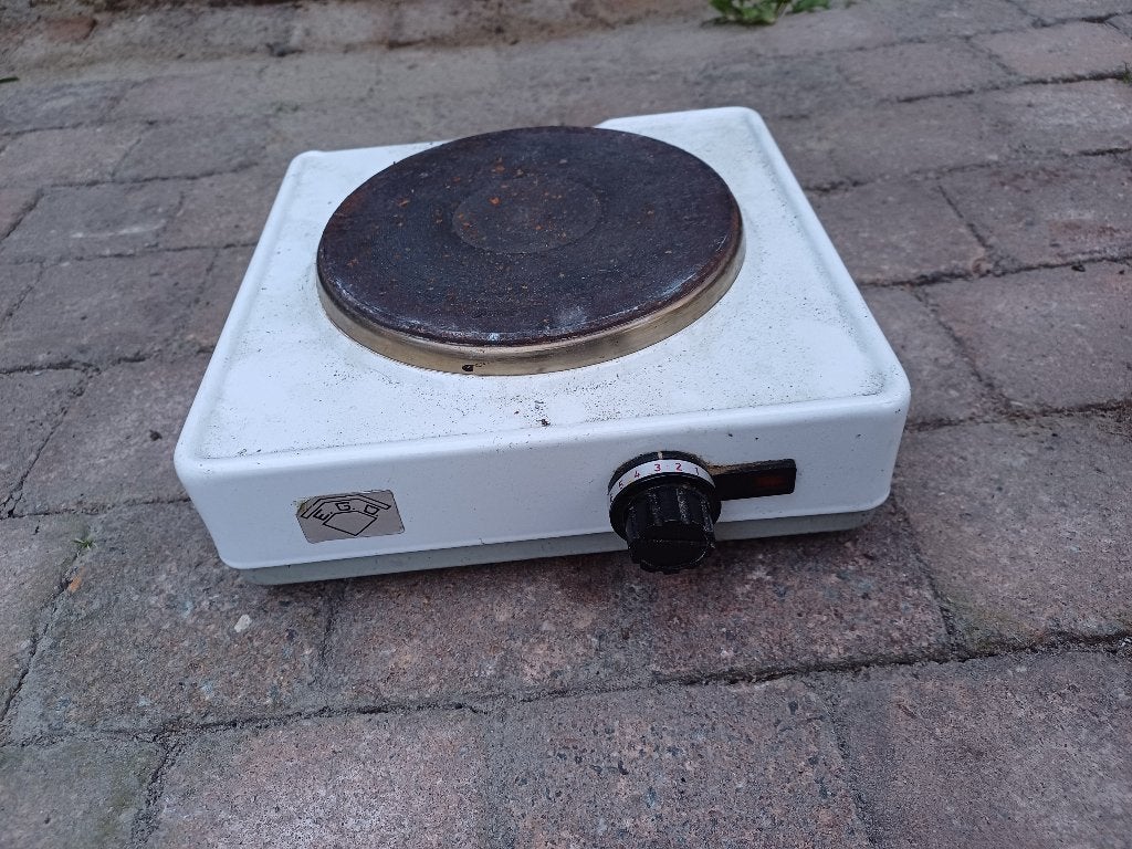 Oud E.G.O 1 pits elektrisch kooktoestel, Ophalen of Verzenden