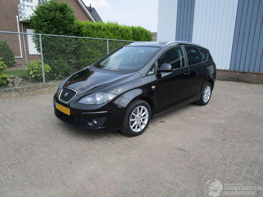 SEAT Altea XL 1.2 TSI Navi Clima 6-bak (bj 2010), Auto diversen, Schadeauto's, Overige carrosserieën, Zwart, Handgeschakeld, Benzine