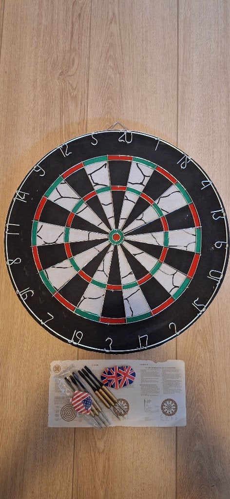 Nieuw dartbord inclusief 6 pijlen, Ophalen of Verzenden, Nieuw, Dartbord