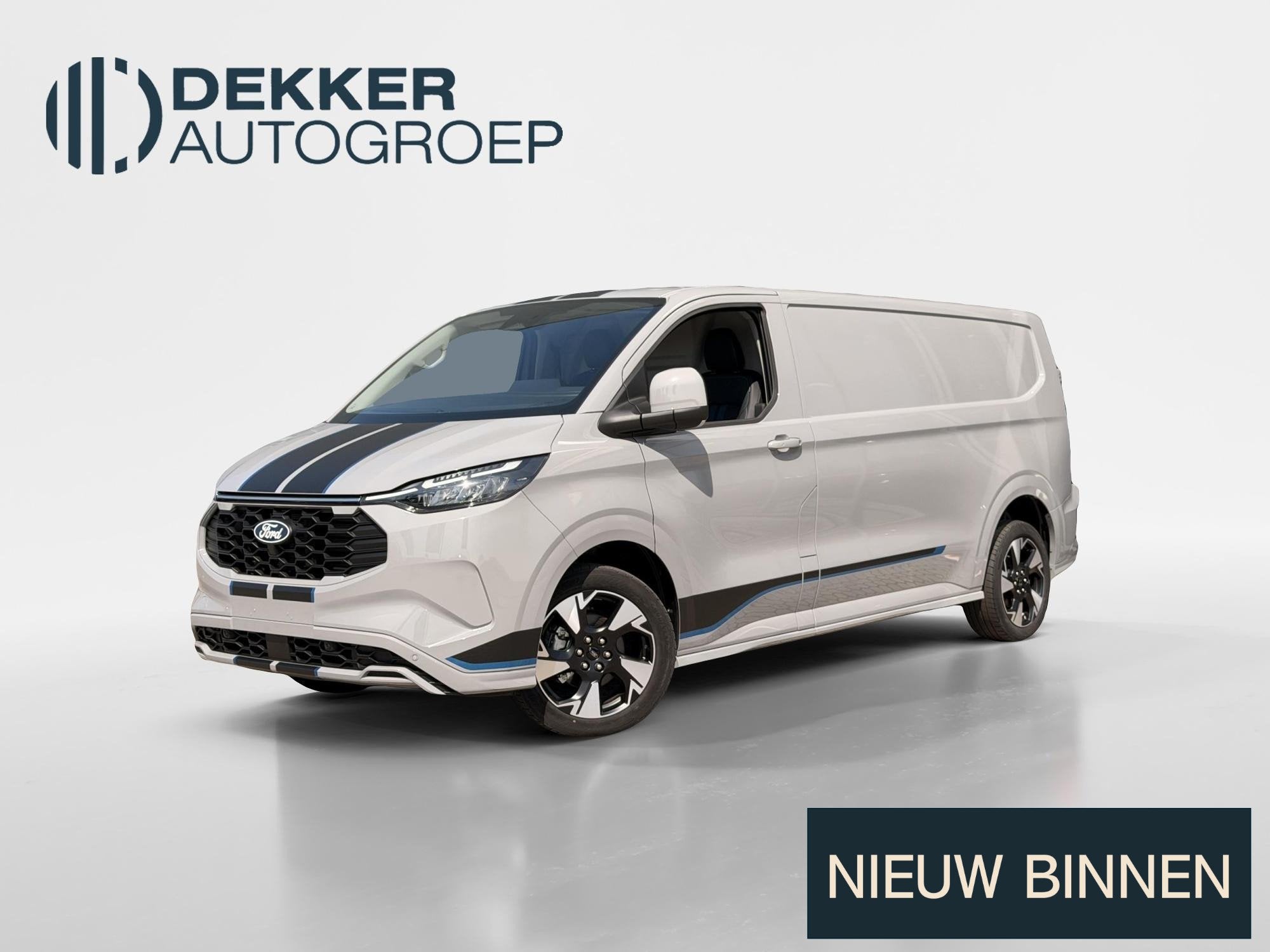 Ford Transit Custom 320 2.5 PHEV L2H1 Sport SHOWROOM VOORDEE, Auto's, 4 cilinders, Plug-in hybride, Bedrijf, Nieuw