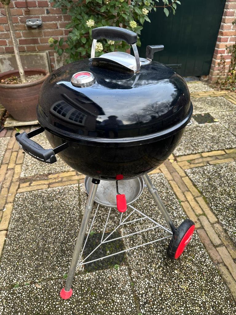 Weber Kettle Plus barbecue met thermometer, Tuin en Terras, Ophalen, Zo goed als nieuw