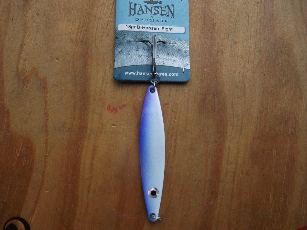 18 grams Hansen Fight roofvis lepel / kunstaas lepel, Ophalen of Verzenden, Nieuw, Overige typen