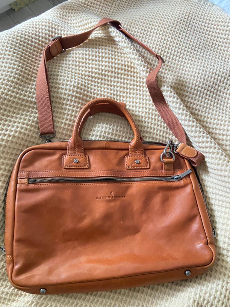 Castelijn & Beerens tas, Computers en Software, Laptoptassen, Gevoerd laptopvak, 17 inch of meer, Nieuw, Aktetas