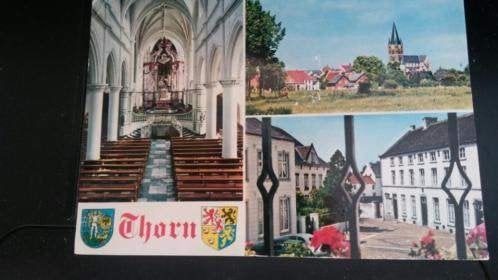 kaart Thorn limburg, Verzamelen, Ansichtkaarten | Nederland, Ophalen of Verzenden, 1960 tot 1980, Gelopen, Limburg
