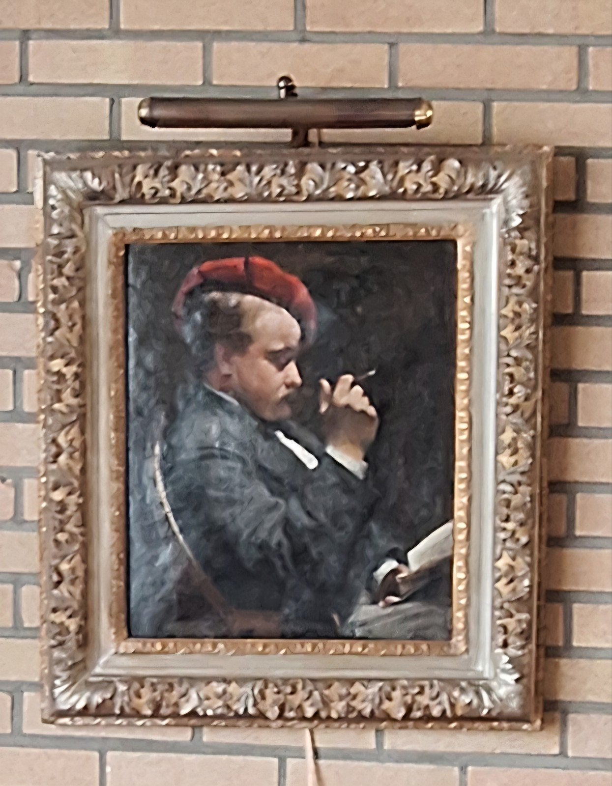 Olieverfschilderij David Oyens uit nalatensch, Antiek en Kunst, Ophalen, Doek, Portret of Personen, Olieverf