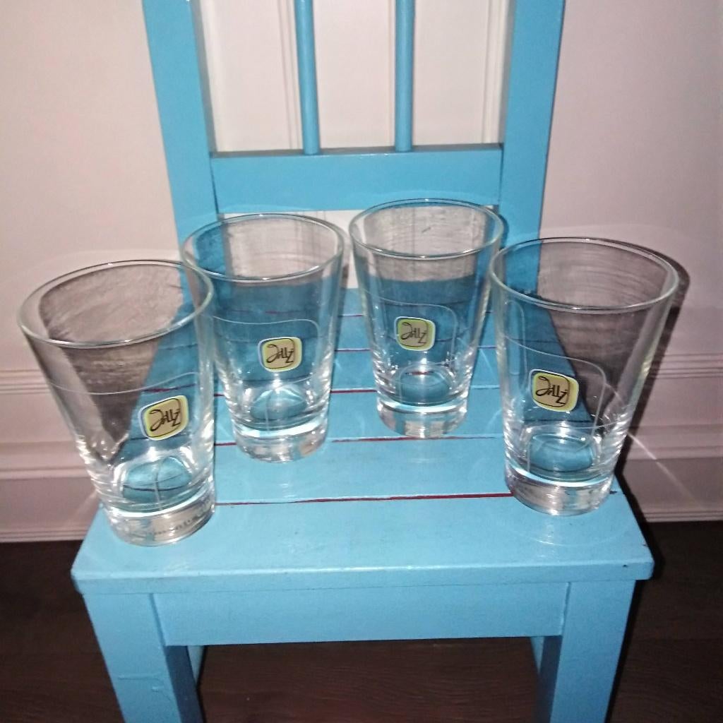 Jillz Sparkling Cider glazen 4 stuks, Ophalen, Glas of Glazen, Overige stijlen, Glas