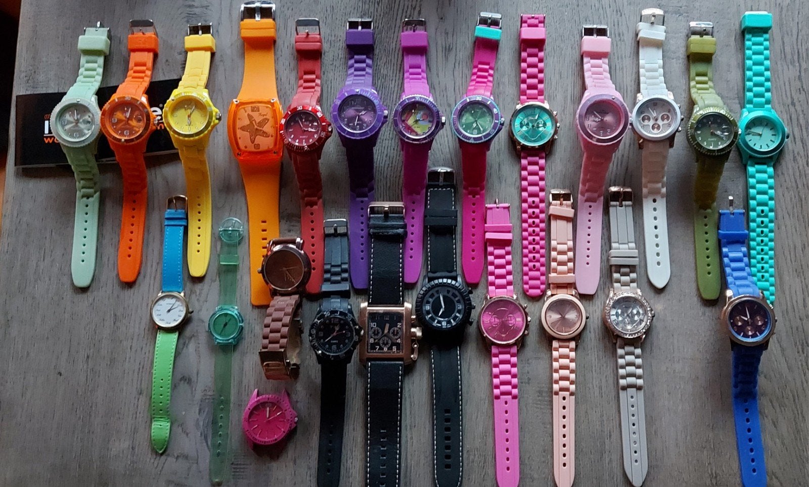 Horloges, kleurrijke collectie, incl. ICE, Ophalen of Verzenden, Jongen of Meisje