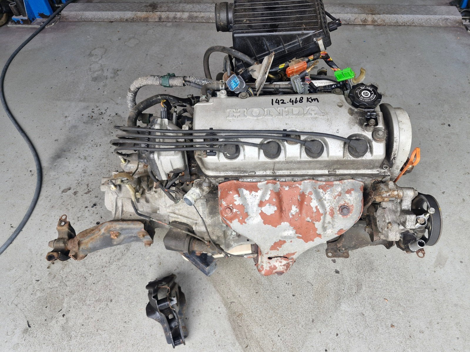 Honda Motor 1.4iS D14A3 D14A4 Motor 142.000KM, Ophalen of Verzenden, Honda