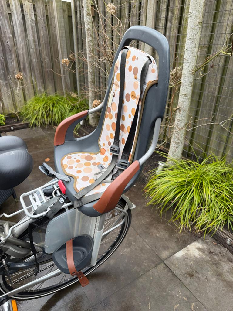 Stevige Achterzitje voor Kinderen, Achterzitje, Voetsteuntjes, 9 t/m 18 kg, Ophalen of Verzenden