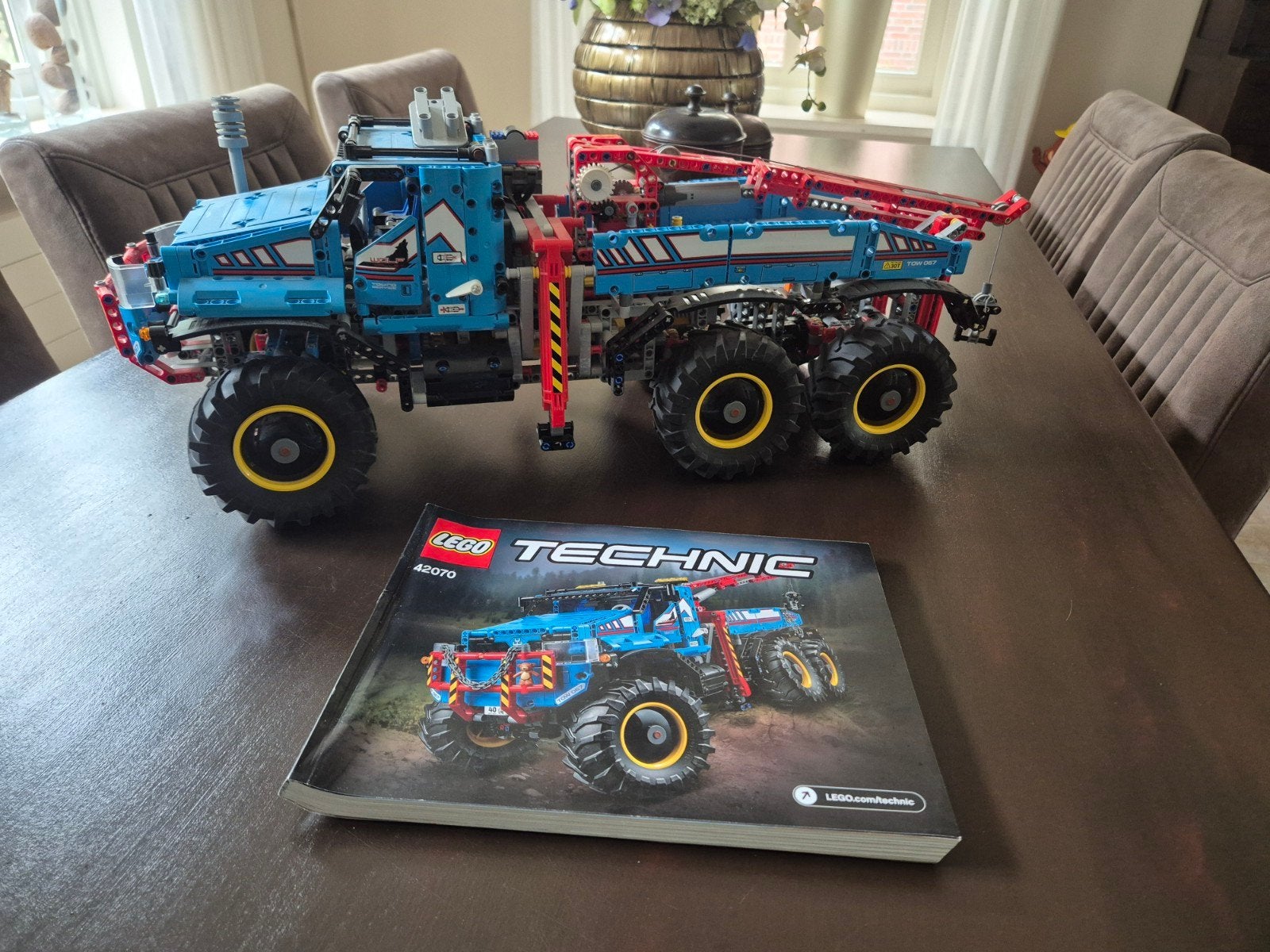 Technische lego nr 42070, Kinderen en Baby's, Speelgoed | Duplo en Lego, Ophalen of Verzenden, Gebruikt