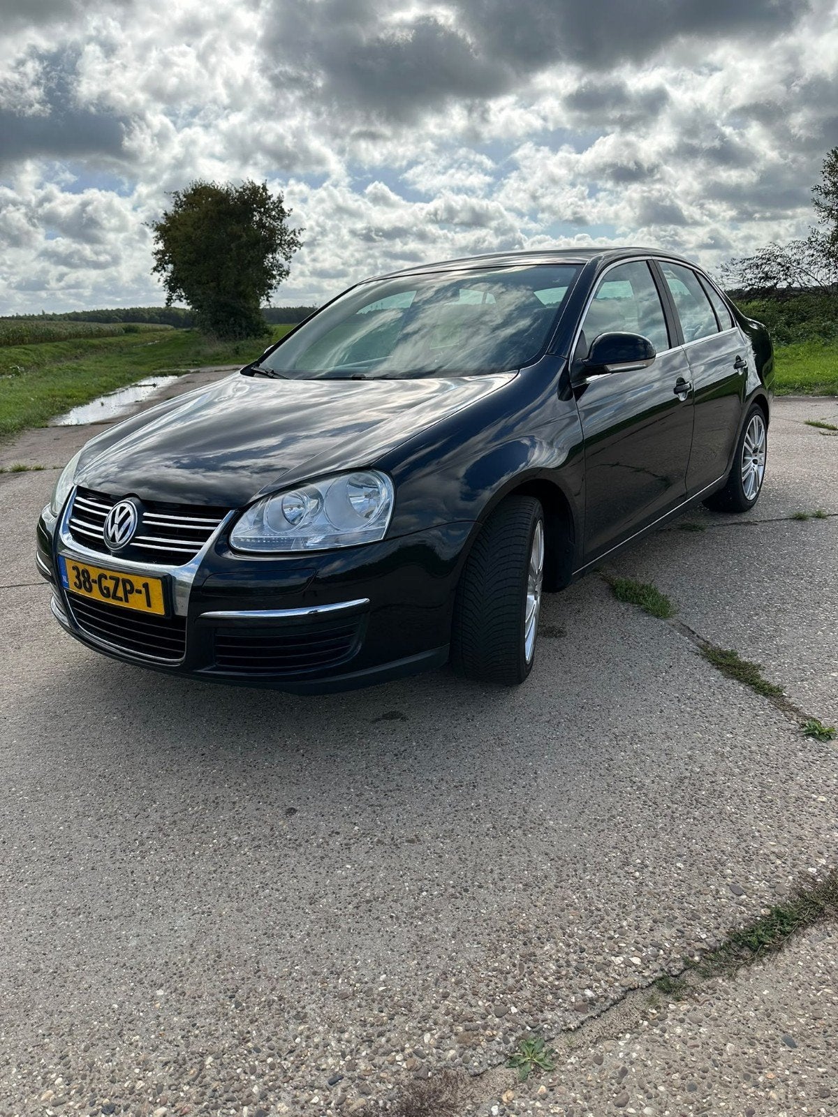 Volkswagen Jetta 1.4 TSI 90KW 2008 Zwart, Auto's, Voorwielaandrijving, 680 kg, 4 cilinders, 1283 kg
