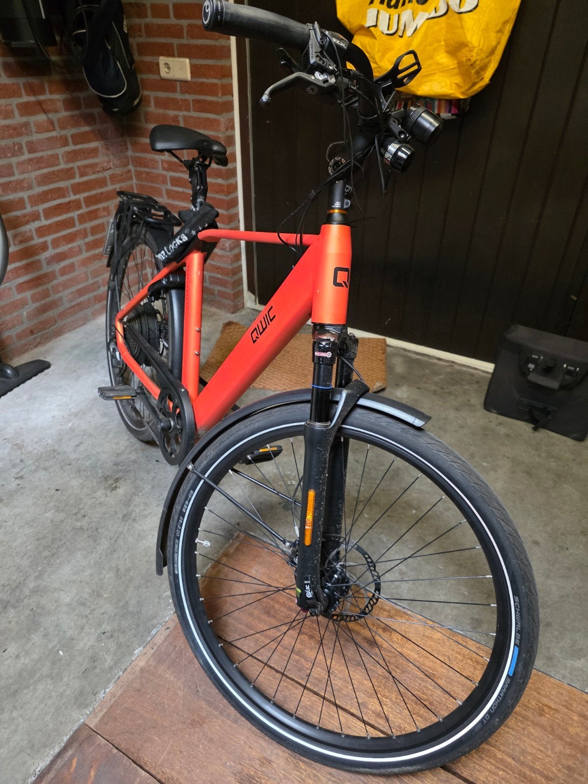 Qwic RD11 speed pedelec, 735W accu, 4500km, uit 2021, maat L, Ophalen, Gebruikt
