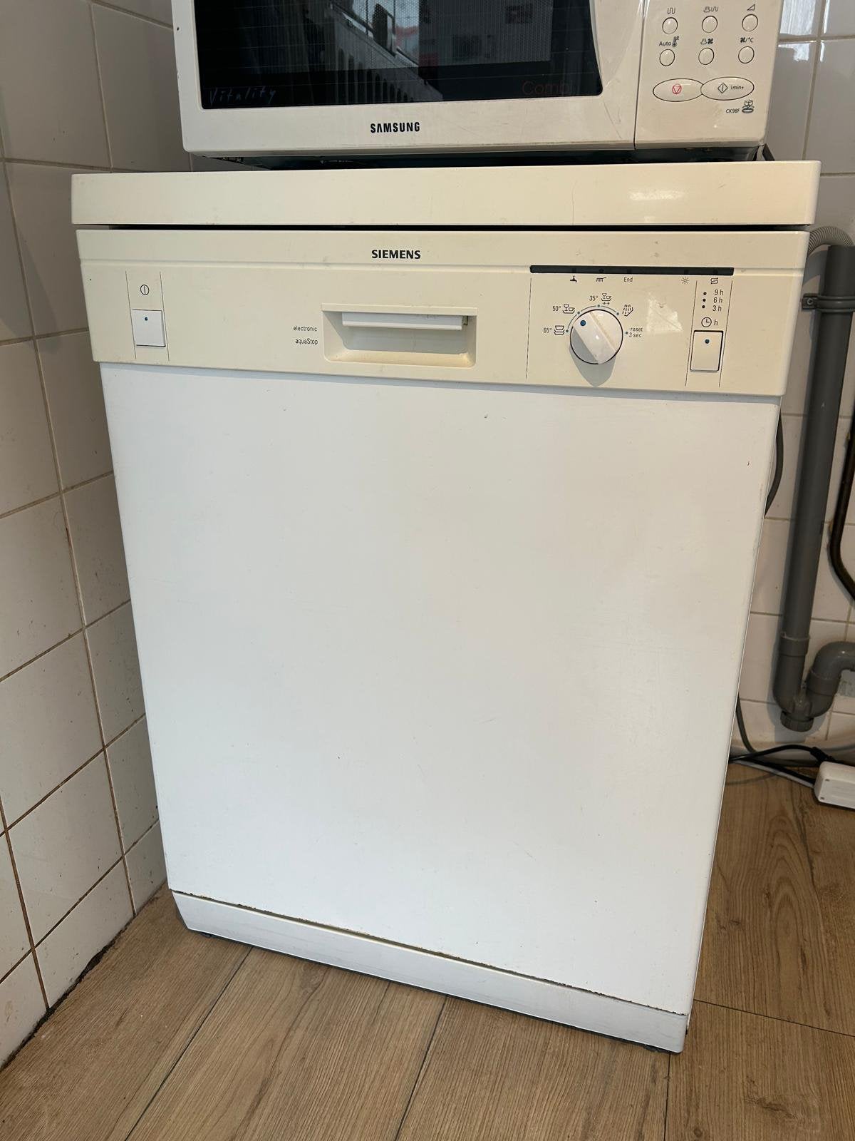 Siemens Vaatwasser - in goede staat!, Ophalen, Zo goed als nieuw, 85 tot 90 cm, 45 tot 60 cm